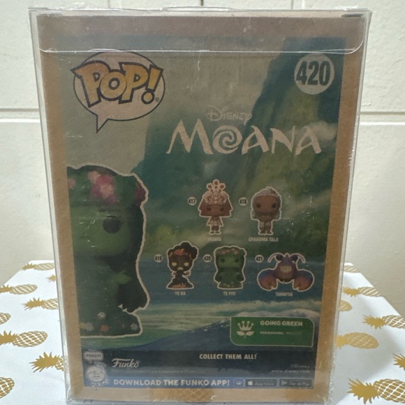 Funko Pop! Moana Te Fiti (Flocked) Special Edition! Vinyl Figure - Picture 3 of 3